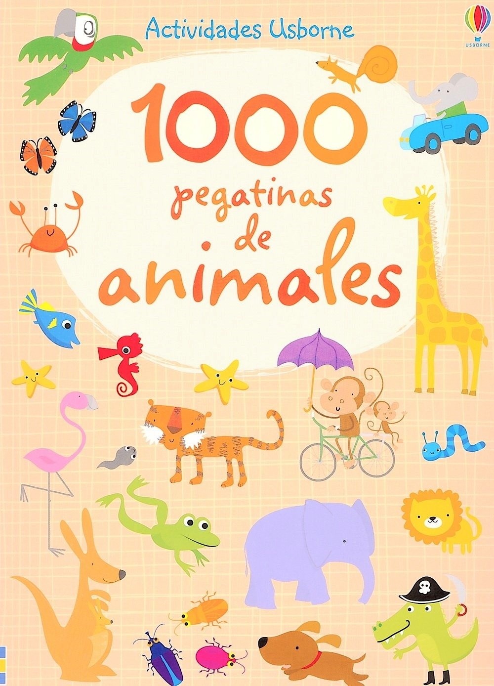 1000 pegatinas de animales - Libro de pegatinas
